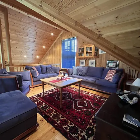 Grand Log With Fireplace And 12-14 Beds Сasa de vacaciones *